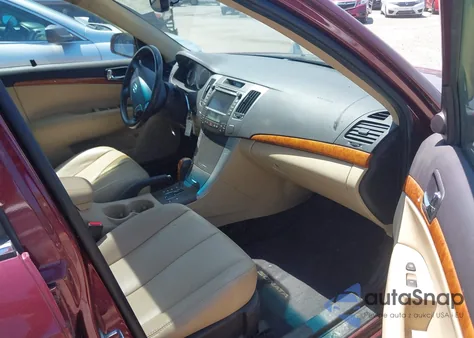 2009 Hyundai Sonata Limited из США, поврежденный, VIN 5NPEU46C29H493599